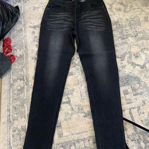 Black Jeggings 1X (12-14)